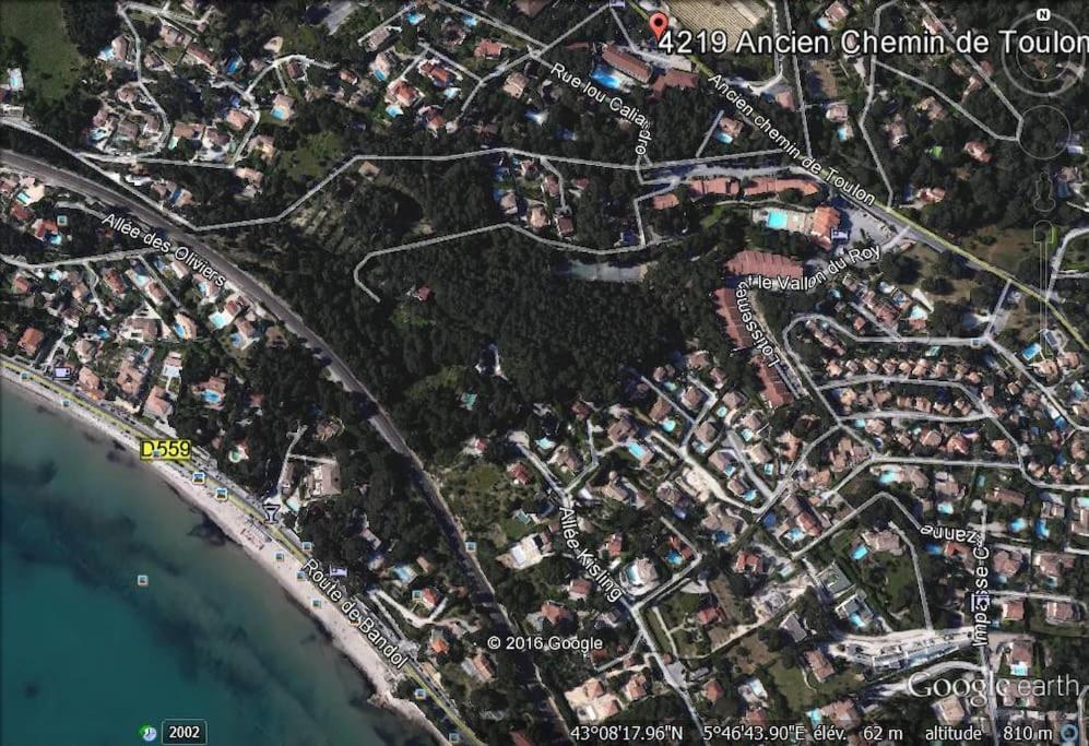 Les Appartements De La Marina Sanary-sur-Mer Zewnętrze zdjęcie