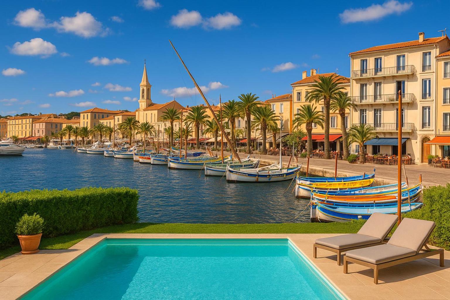 Les Appartements De La Marina Sanary-sur-Mer Zewnętrze zdjęcie